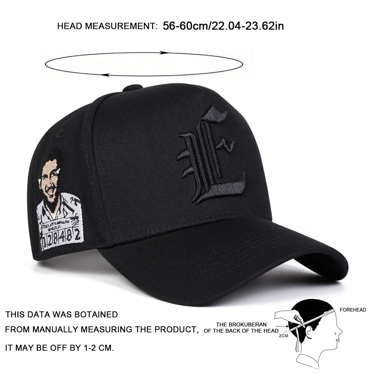 Unisex E Embroidery Baseball Caps Spring Autumn Outdoor Adjustable Casual Hats Sunscreen Hat Sports Cap