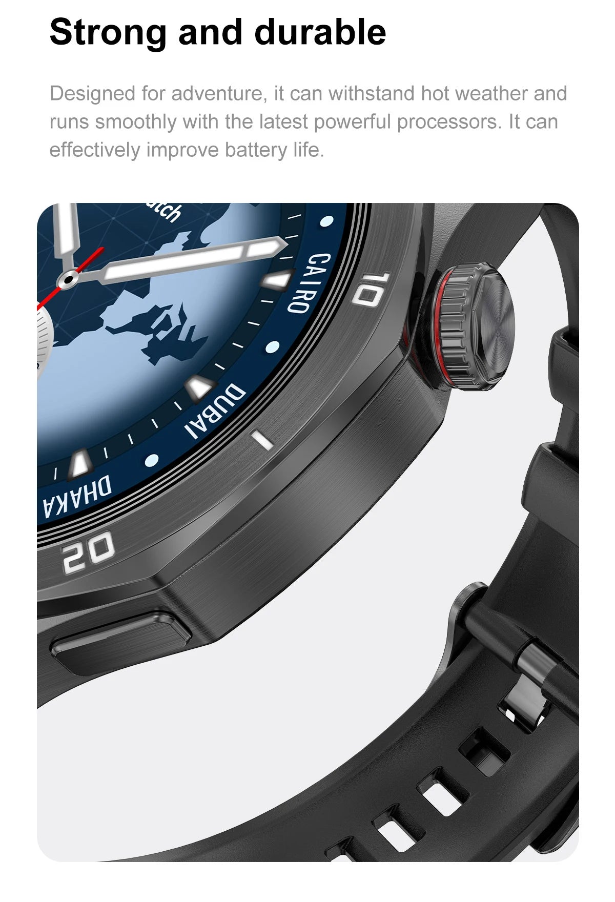 2026 New Watch 5 Pro Genuine Smart Watch GPS Map Navigation NFC Call 32GB memory Clock Built-in Video Music playback Smart Watch