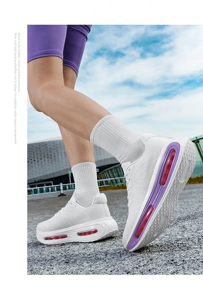 New Men Sports Running Shoes Casual Marathon Breathable Lightweight Women's Comfortable Athletic Nonskid Walking Sneakers