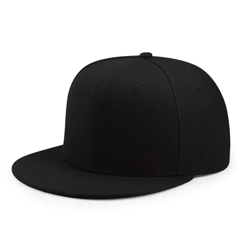 Big Bone Man Plus Size Baseballkappen für Erwachsene, flacher Schirm, Hip-Hop-Fitted-Cap, Herren und Damen, große Kappen, Snapback-Cap, Größe 6 3/4 bis 8