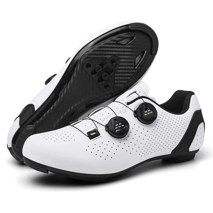 Scarpe da ciclismo MTB da uomo, scarpe sportive per bici da sterrato e da strada, sneakers da ciclismo flat ad alta velocità, calzature per mountain bike con tacchette SPD
