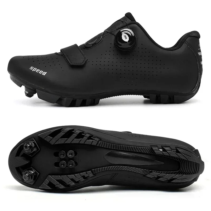 Nauji unisex dviračių sportbačiai su plokštele vyrams ir moterims, skirti plento, kalnų dviračių ir MTB lenktynėms, SPD – Zapatillas Ciclismo MTB