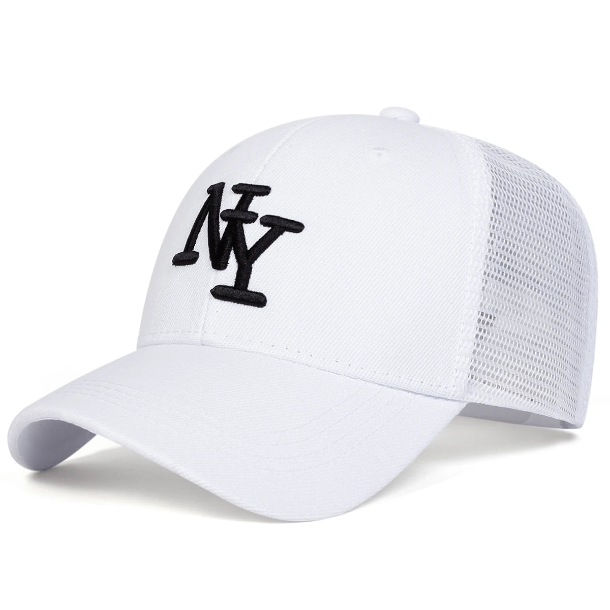 Unisex Letter Embroidery Baseball Net Caps Spring and Summer Outdoor Adjustable Casual Hats Sunscreen Hat Sports Cap