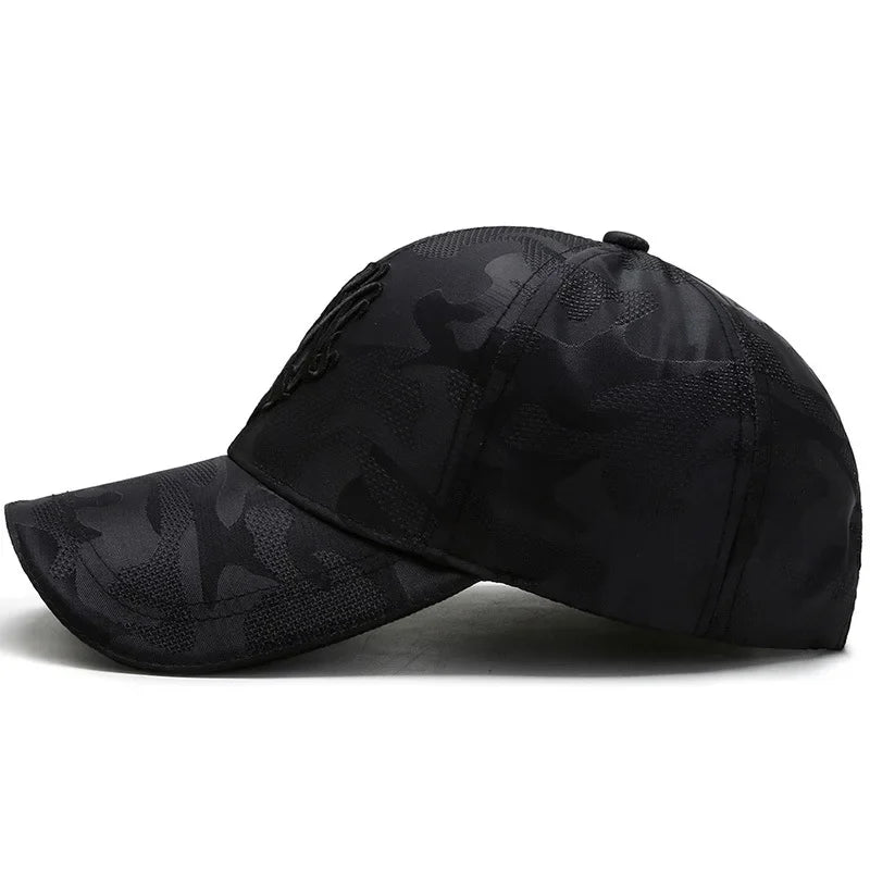 Unisex Letter Embroidery Baseball Caps Spring and Autumn Outdoor Adjustable Casual Hats Sunscreen Hat Sports Cap