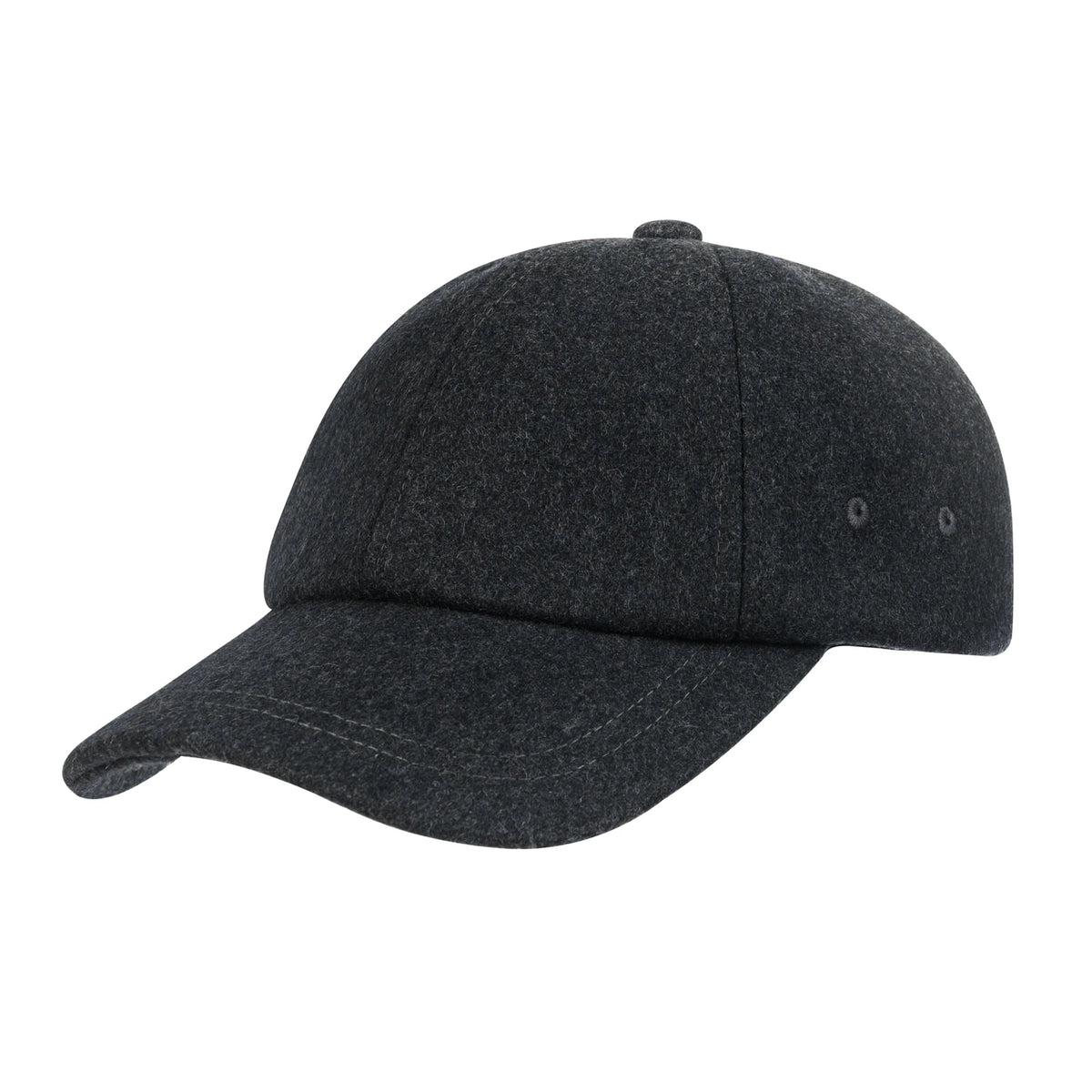 BOTVELA Herren-Baseballkappe aus Wolltweed, lässiger Stil, weich, verstellbar, unstrukturiert