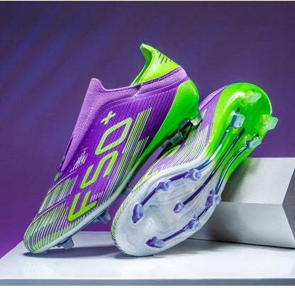 New Men's Soccer Shoes Grass Football Boots Ultralight Sport Comfortable Indoor Cleats Non Slip Fg Turf Futsal Adult Non-Slip