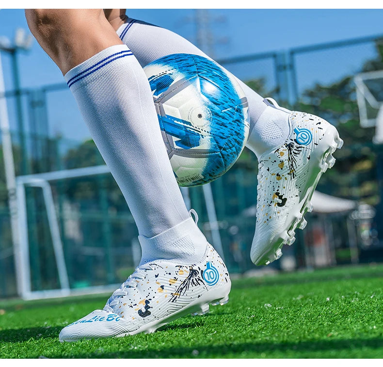 Miesten ammattilaisjalkapallokengät, luistamattomat jalkapallokengät, unisex, hengittävät, futsal-urheilu, uudet nappulakengät, drop shipping, ultrakevyet