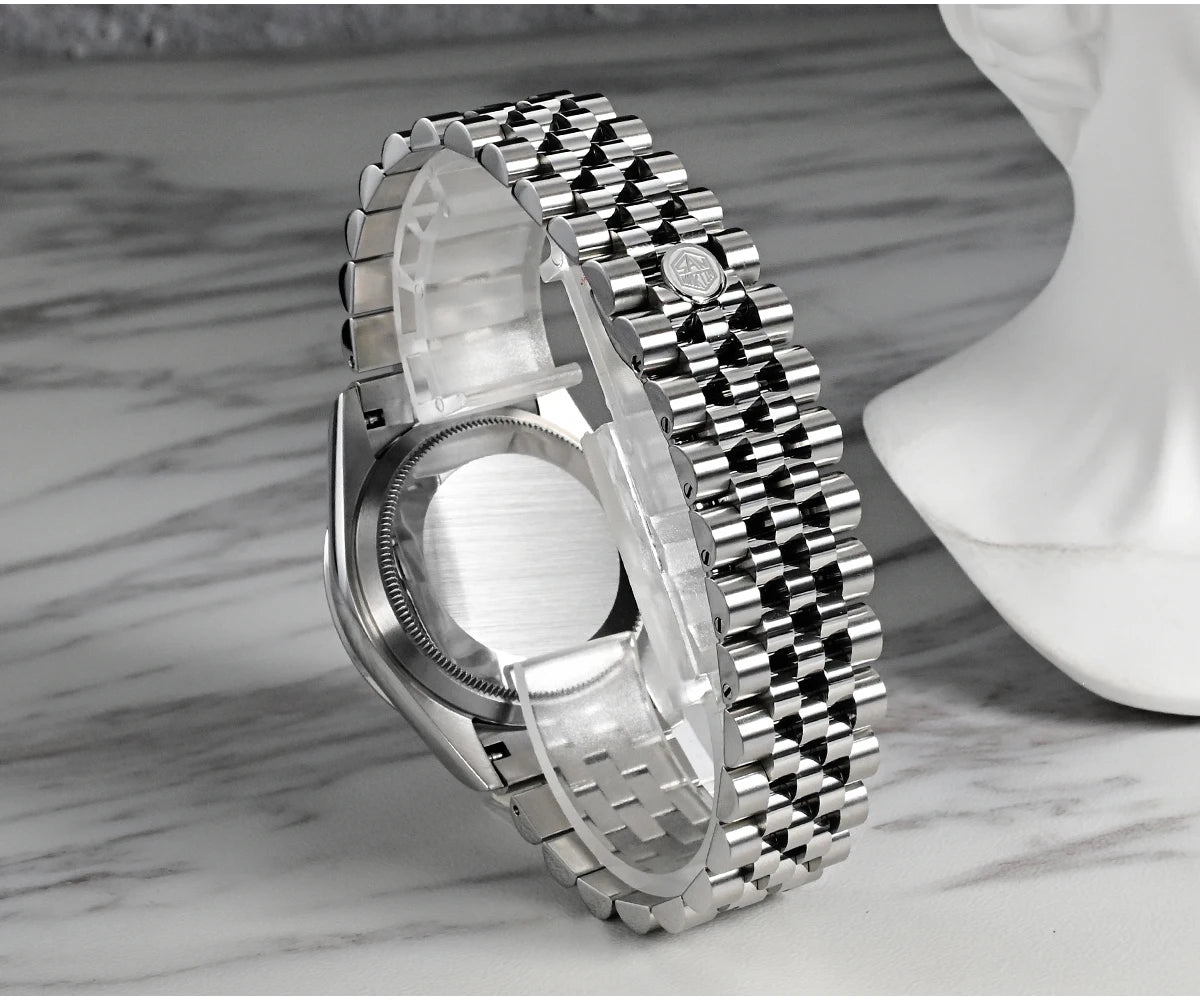 San Martin 36.5mm Men Dress Watch Top Brand Luxury Automatic Mechanical Fashion Couples Watches Sapphire Waterproof 100m BGW9