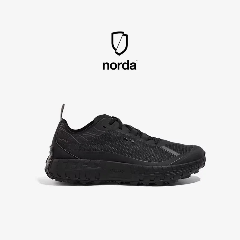 Zapatillas de running todoterreno de corte bajo para hombre Norda 001: transpirables, para actividades al aire libre, ligeras y resistentes al desgaste.
