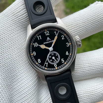 Relógio de Pulso de Quartzo de Luxo STEELFLIER Official SF746, Luminoso Suíço, Movimento Silencioso VH60, 20Bar, Impermeável, Multi-Fuso Horário
