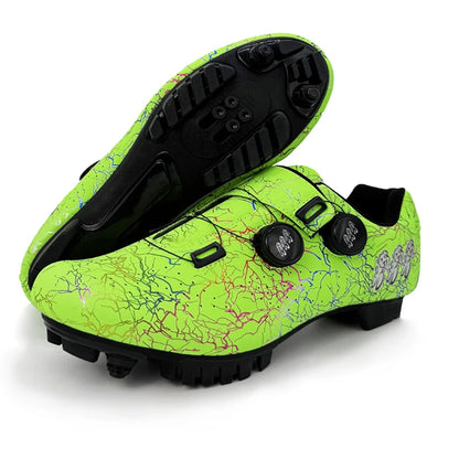 Scarpe da ciclismo professionali per bici da strada da uomo da gara con chiusura automatica, scarpe da ciclismo da donna con tacchetti SPD