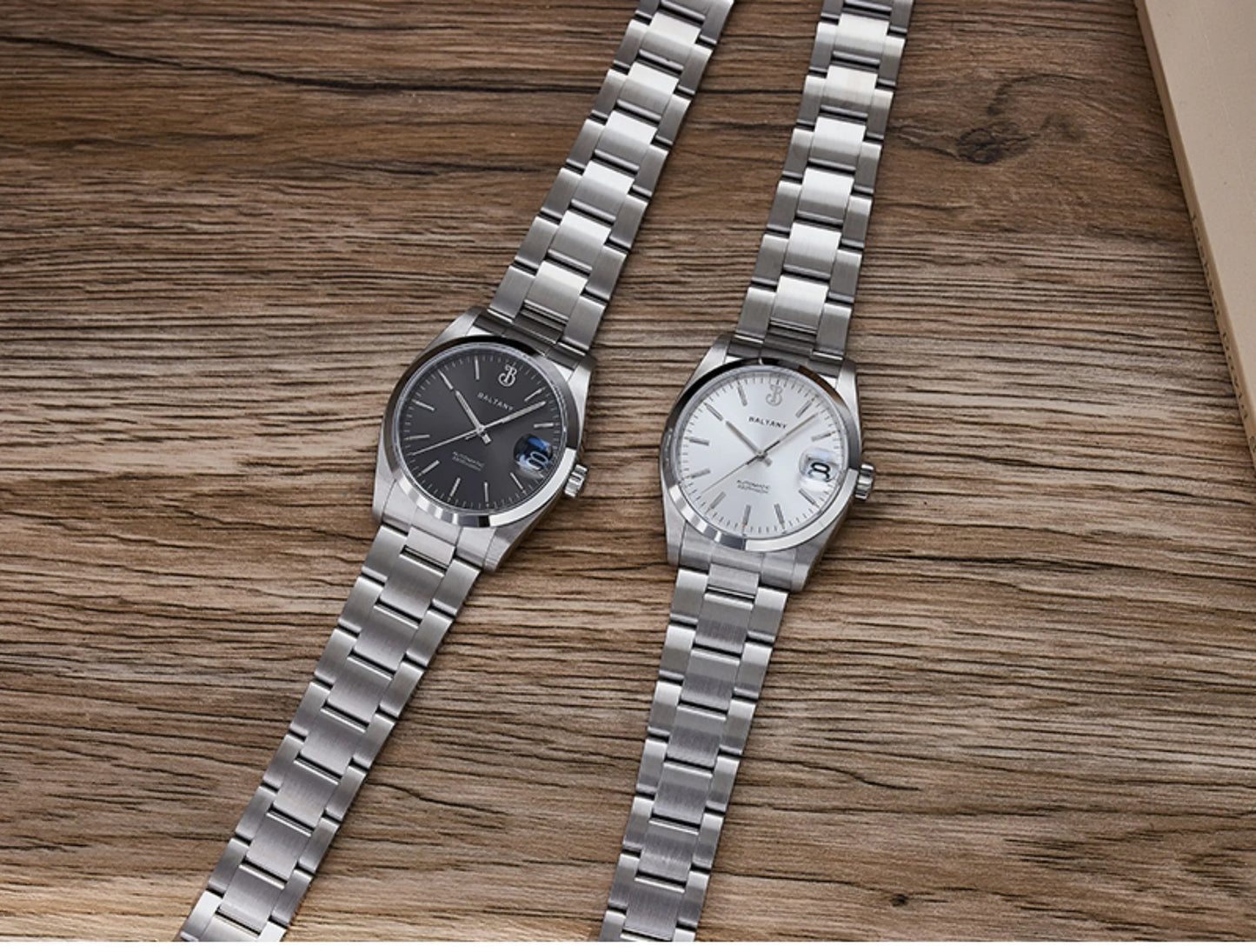 Baltany Men Automatic Watch 36MM Mechaical Wristwatch Bubble Sapphire 10ATM Waterproof C3 Luminous NH35