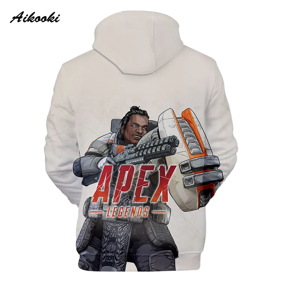 Personality 3D Printed Game Apex Legends Hoodies Sweatshirts Men Women High Quality Hoody Game Long Sleeve Plus Size Hoodies