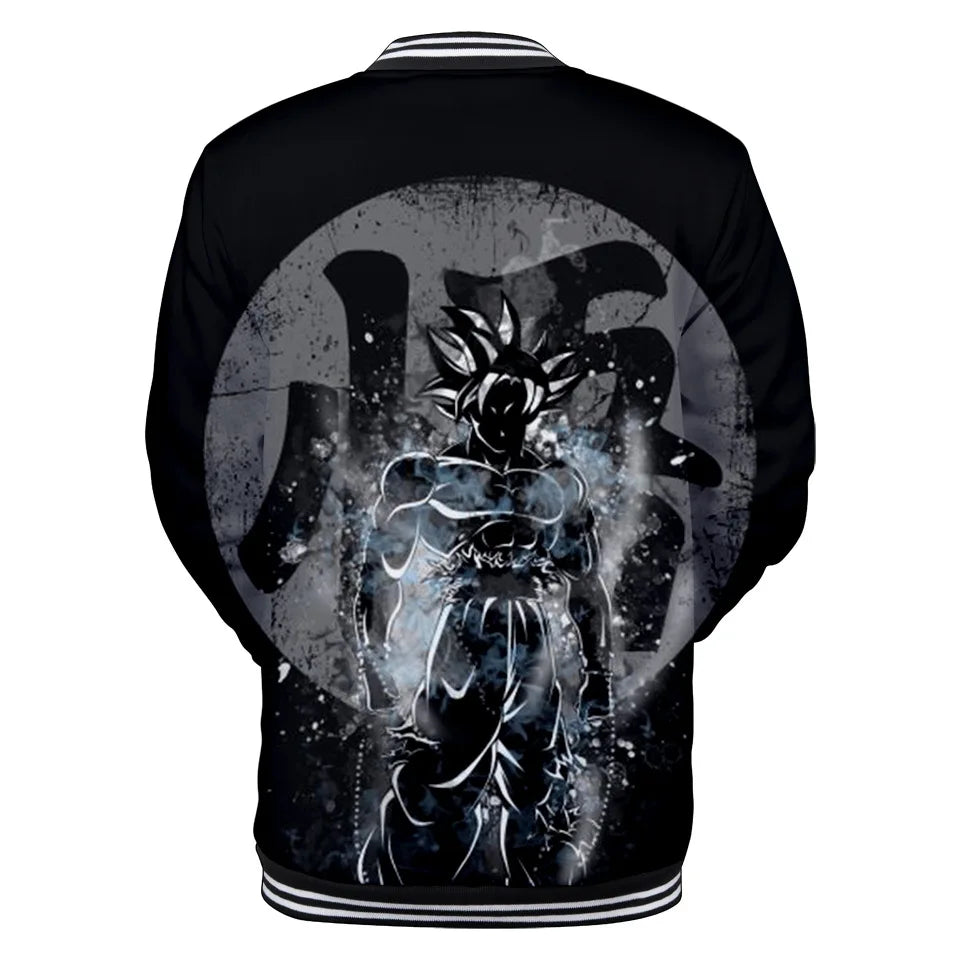 Dragon Ball Streetwear Baseball Uniform for Men Women Son Goku Adults Costumes Jackets Spring Fall Coat Cardigan Sweatshirt Gift