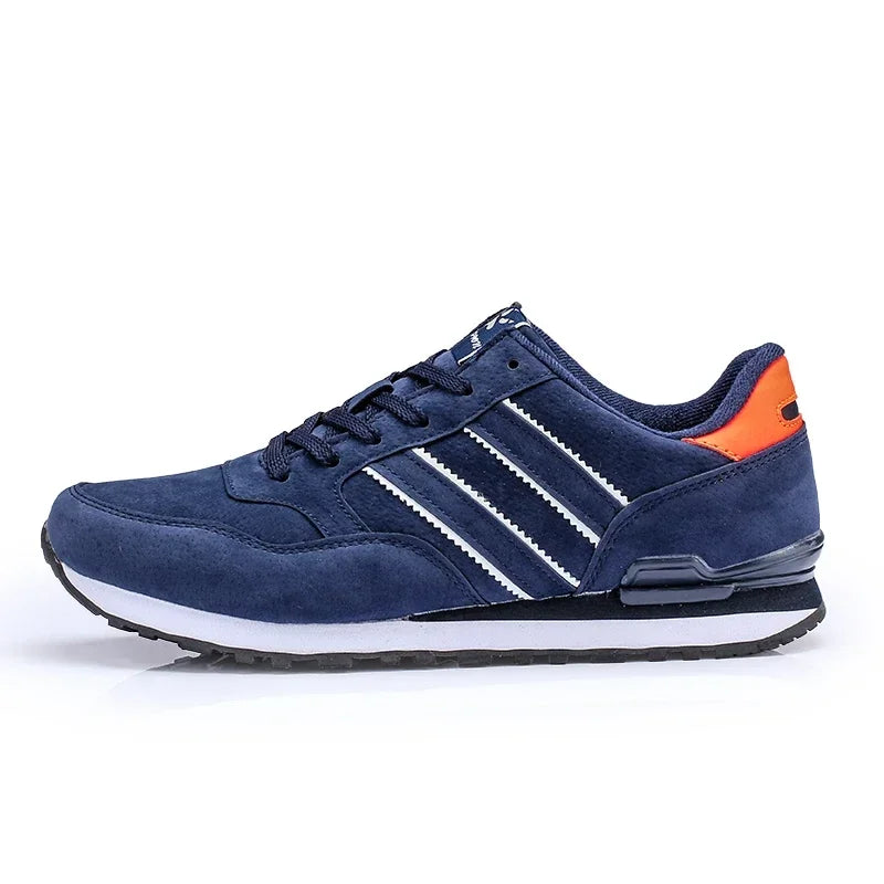Herren-Sneaker, Leder-Freizeitschuhe, atmungsaktive Herbstschuhe für Herren, flache Herrenschuhe, Herren-Freizeitschuhe