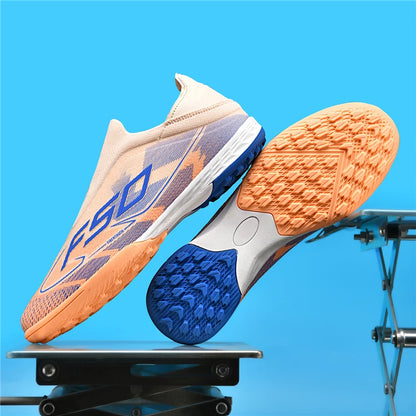 New Men's Football Boots Ultralight Sport Indoor Cleats Soccer Shoes Grass Adult Non-Slip Non Slip Fg Turf Futsal Comfortable