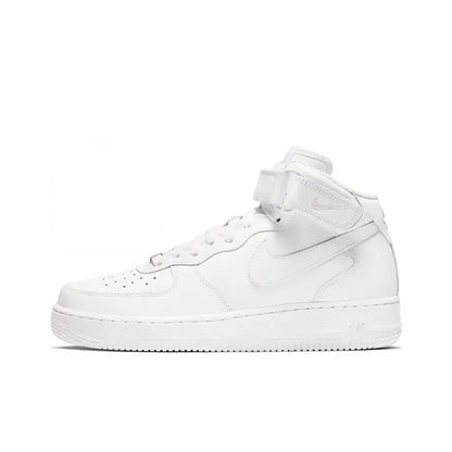 Nike Air Force 1 Mid unisex sneakers – Enkelondersteuning, klassiek dempend comfort en duurzaam voor de hele dag DQ7666-001