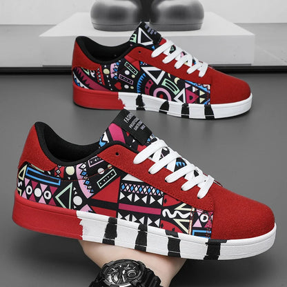 YRZL Παπούτσια Skateboard Ανδρικά Canvas Sneakers Casual Αναπνέοντα Παπούτσια Περπατήματος Ελαφριά Επίπεδα Παπούτσια για Άνδρες Street Trend Αθλητικό Παπούτσι