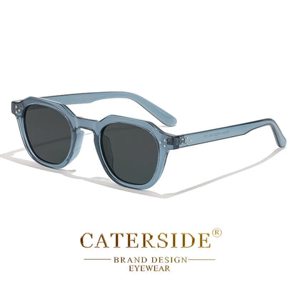 Caterside New Retro Polarized Men Sunglasses Square TR90 Frame Women Sun Glasses Outdoor Driving Fishing High Quality UV400 Gift