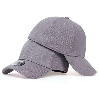 Not Adjustable Back Closed Snapback Caps Men Quality Hip Hop Fitted Hats Adult Solid Color Baseball Hats 57-58cm for Small Face