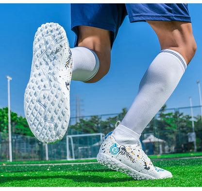 Miesten ammattilaisjalkapallokengät, luistamattomat jalkapallokengät, unisex, hengittävät, futsal-urheilu, uudet nappulakengät, drop shipping, ultrakevyet