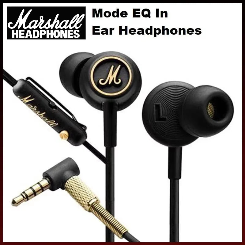 Marshall Motif II ANC True Wireless Earbuds with Active Noise Cancelling, Hi-Fi Deep Bass Bluetooth Earphones with Mic