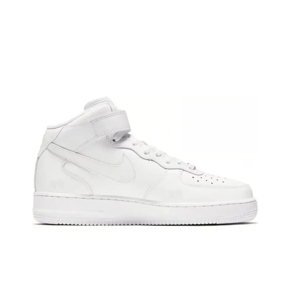 Nike Air Force 1 Mid Unisex Sneakers - Classic Ankle Support, Cushioned Comfort for All-Day Versatile Wear DD9625-100