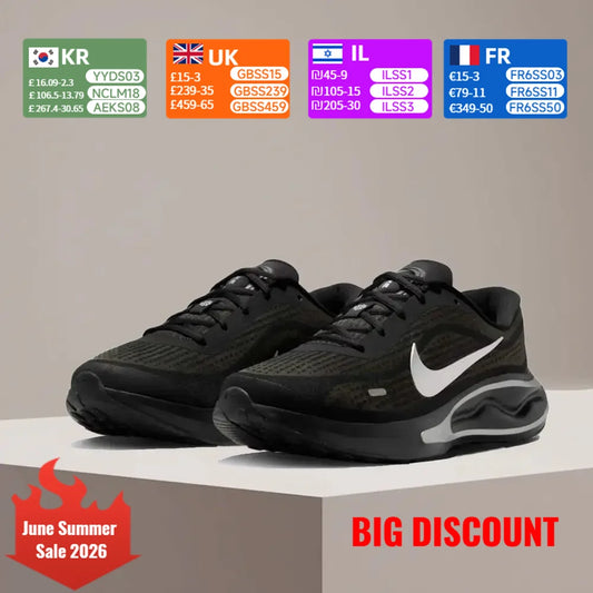 Nike Journey Run Running Shoes Comfortable Cushioning, Slip-Resistant and Durable Ideal for Daily Training IM3374-001