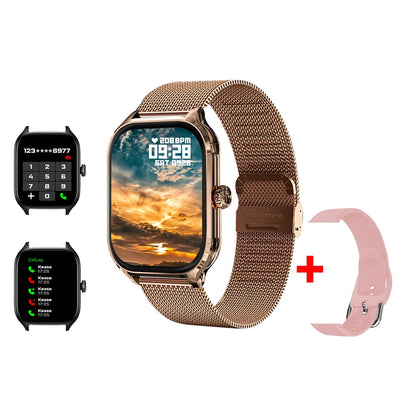 LAXASFIT New H9 Pro max Smart Watch Dial to Answer Calls Calorie Tracking Heart Rate Oximetry Monitoring Bluetooth Smartwatch