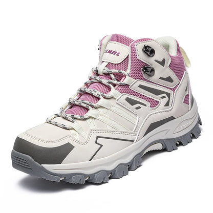 2025 New Hiking Shoes Unisex Outdoor Hiking Sports Shoes Camping Boots Ladies Waterproof Walking Shoes Non-slip Hiking Shoes