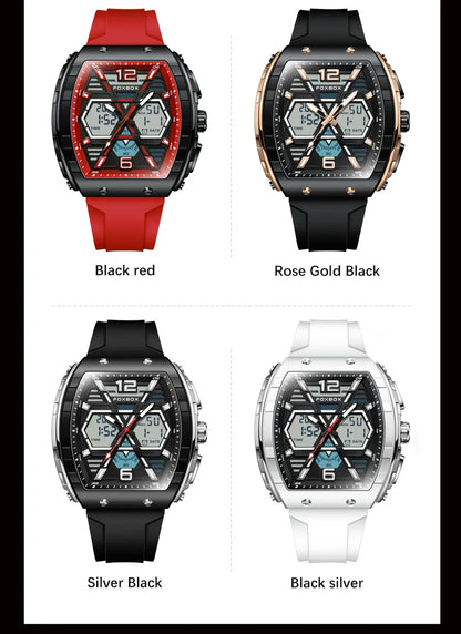LIGE Digital Men Military Watch 50m Waterproof Wristwatch LED Quartz Clock Sport Watch Male Big Watches Men Relogios Masculino