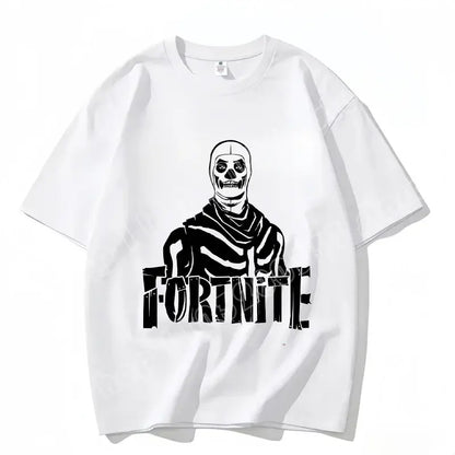 Fortnite majica s okruglim izrezom, uniseks za odrasle, gaming plesna moda, nova, od čistog pamuka, kratkih rukava, savršena za ležerno nošenje i odmor