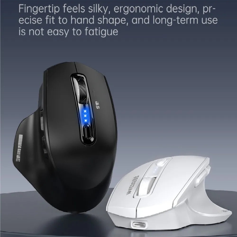 Žična USB miška z RGB-osvetlitvijo, tiha, ergonomska, z nastavljivim DPI, za namizni računalnik, prenosnik, PC, pisarno, gaming, dom in vsakodnevno delo