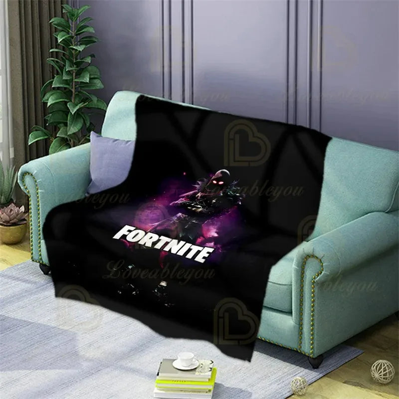 F-Fortnite 3PCS Bedding Set Battle Royale Kids Duvet Cover Quilt Pillowcase Double Size Victory Game Bedroom Linen Decoration