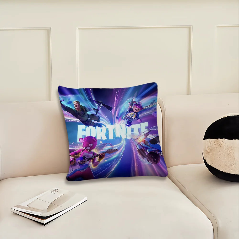 Game F-Fortnite Pillow Case Pillow Cover Decoration Room Home Sofa living Office Car Nordic Simplicity