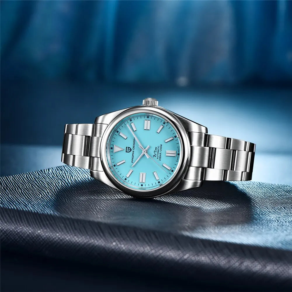 2026 PAGANI Design New 39mmMen's  Mechanical Watches NH35/8215  Automatic Watch Sapphire Stainless Steel 20Bar Waterproof Reloj