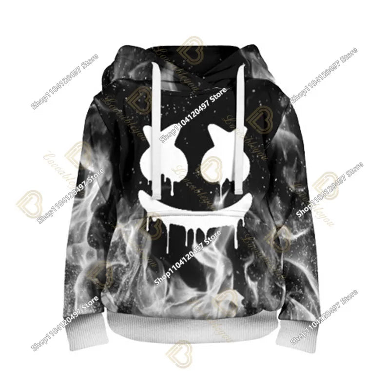 2-14Y Sweatshirt Fortnite Child Print Hoodie Sweatshirts Boys Girls Fashion Harajuku Jacket Kids Clothes Games Cosplay Costume