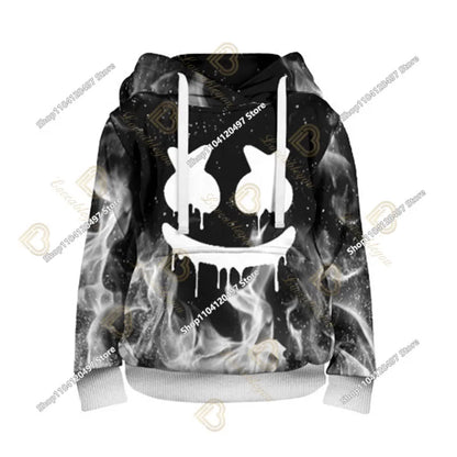 2-14Y Sweatshirt Fortnite Child Print Hoodie Sweatshirts Boys Girls Fashion Harajuku Jacket Kids Clothes Games Cosplay Costume