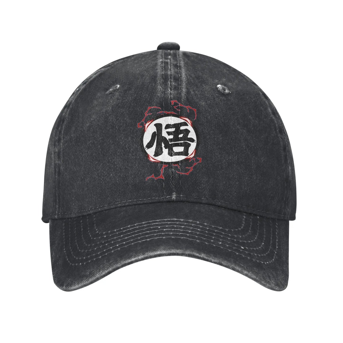 Dragon Ball Master Rosh TURTLE SCHOOL Unisex Baseball Cap  Distressed Washed Caps Hat Fashion Outdoor Unstructured Soft Headwear