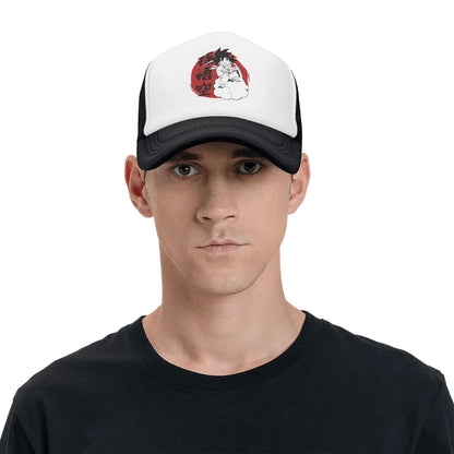 Son gohan D-Dragon Ball Z Trucker Hat Unisex Outdoor  Hats Trucker Worker Cap Trucker Cap Snapback Caps Mesh Baseball Caps