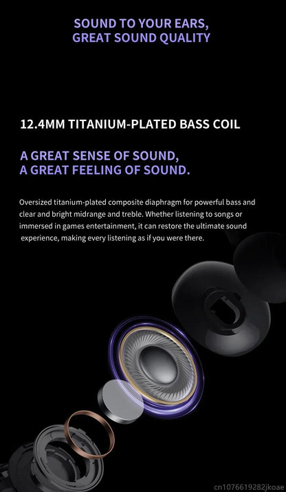 realme Buds T310 Wireless Earbuds Bluetooth 5.4 – 46dB Active Noise Cancelling HiFi Earphones with Deep Bass & Long Battery Life
