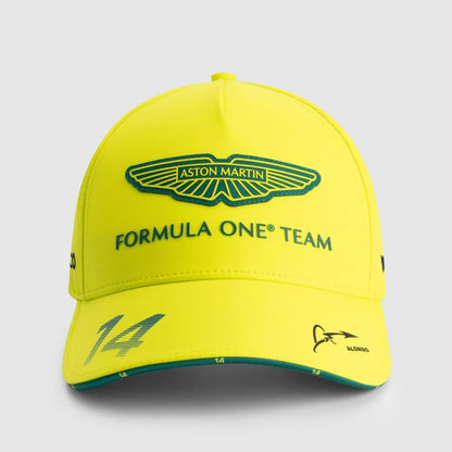 Casquette de baseball Aston Martin F1 Team Fernando Alonso pour homme, casquette à visière pour l'entraînement quotidien, casquette de sport d'extérieur, casquette anti-UV, casquette décontractée pour femme