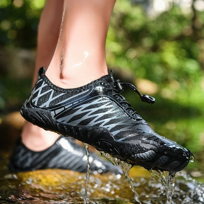 Oiaano barefoot crne cipele sa širokim prednjim dijelom za muškarce i žene, uniseks sportske tenisice za vodu i plažu, mekani potplat, lagane i prozračne