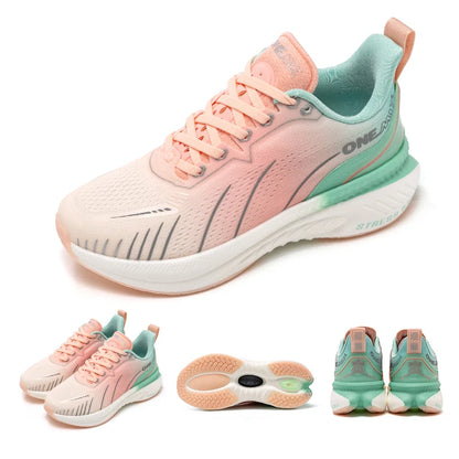 ONEMIX Scarpe da corsa da strada bianche da uomo Scarpe sportive da esterno con cuscinetto d'aria Scarpe da ginnastica da uomo Scarpe da jogging estive Calzature da donna