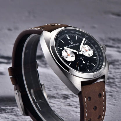 PAGANI DESIGN 2026 NEW Turtle Back Chronograph 1782 Watch for Man Fashion Men's Quartz Watch Luminous relogios masculino