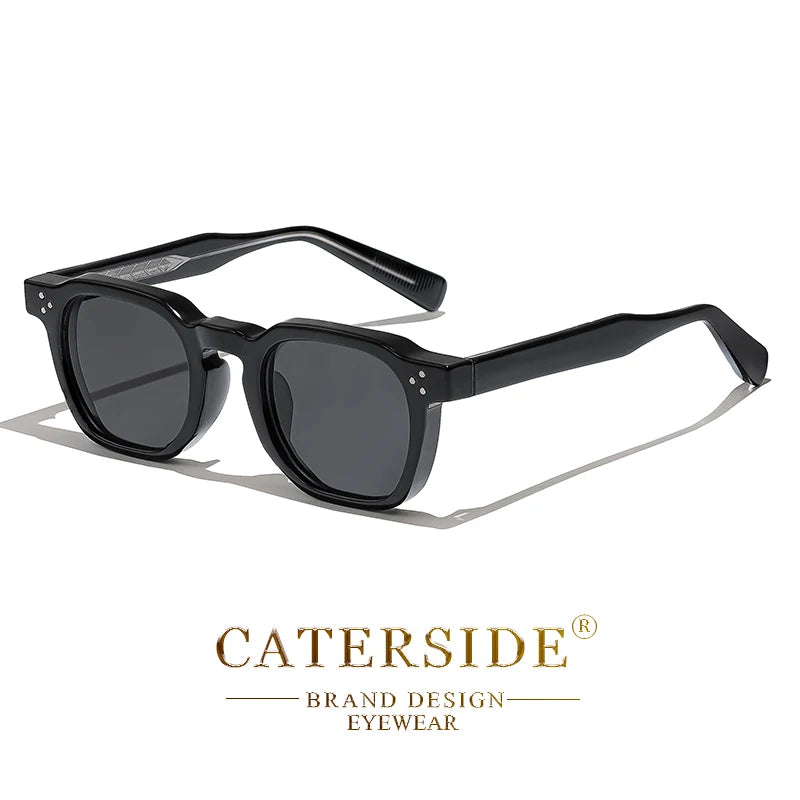 1/2/3 Pairs CATERSIDE Fashion Men Sunglasses Retro Brand Design Polycarbonate Frame Sun Glasses Women Travel Party Eyeglasses