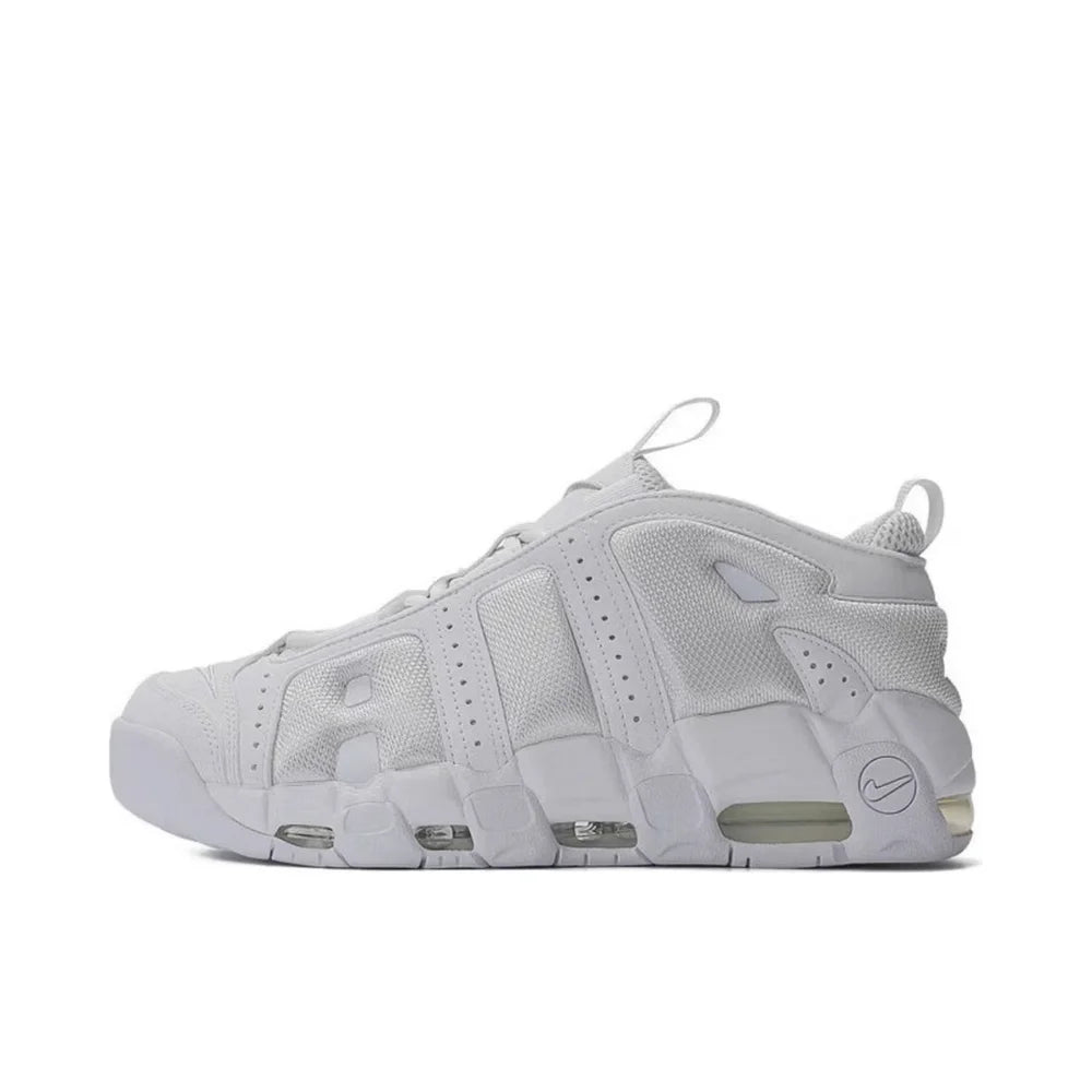 Nike AIR MORE UPTEMPO Men's Cushioned Versatile Running Shoes Stylish, Comfortable, and Slip-Resistant Training Shoes FZ3055-100