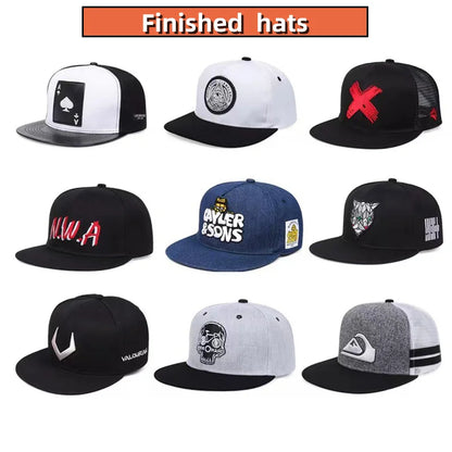 Custom Logo Sport Caps Full Closed Fitted Baseball Cap Hat Dad Hats Outdoor Golf Caps for Wen Women Hip Hop Snapback Visor Caps