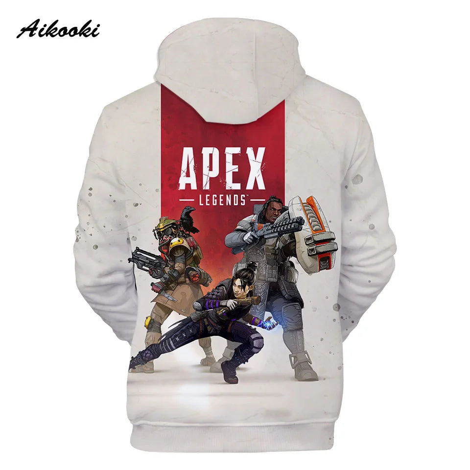 Personality 3D Printed Game Apex Legends Hoodies Sweatshirts Men Women High Quality Hoody Game Long Sleeve Plus Size Hoodies