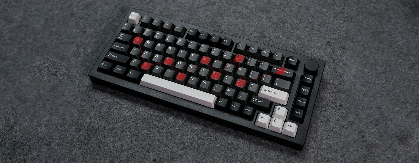 Akko 5075 V3 75% Mechanical Keyboard 8000/10000mAh 2.4GHz Wireless/Wired Type-C/BT 5.0 Hot Swap RGB Gasket for Gaming Typing